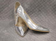 Grajewo ogłoszenia: Sprzedam piękne srebrne szpilki,  rozmiar 40 ( 39 zależy od... - zdjęcie